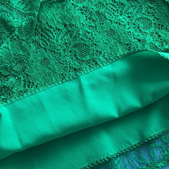 Anthropologie Leifsdottir green lace dress - Picture 6 of 7
